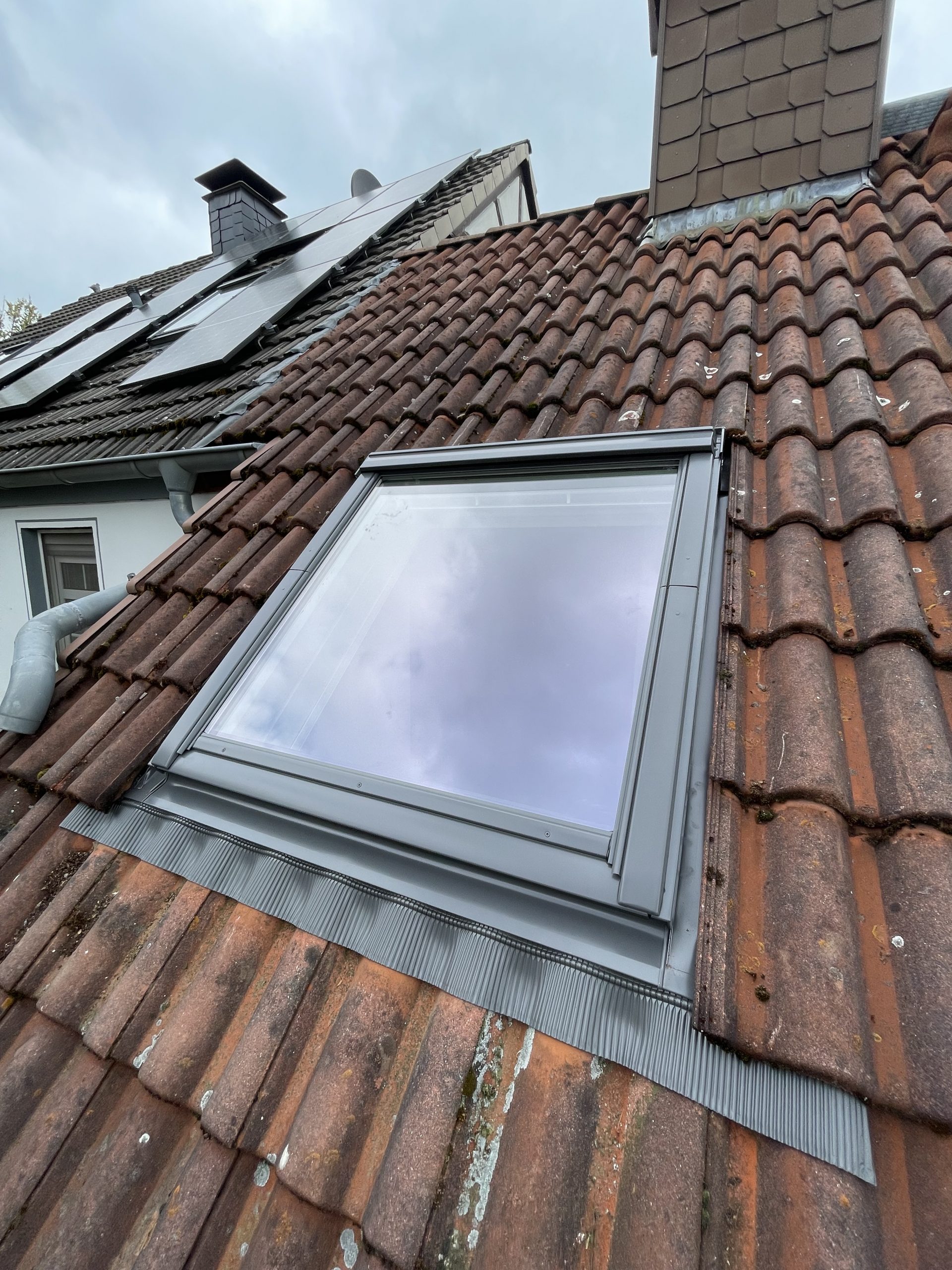 ein altes Velux Dachfenster wurde getauscht